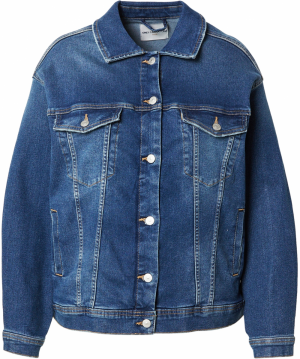 ONLY Carmakoma Prechodná bunda 'CARKONA'  modrá denim