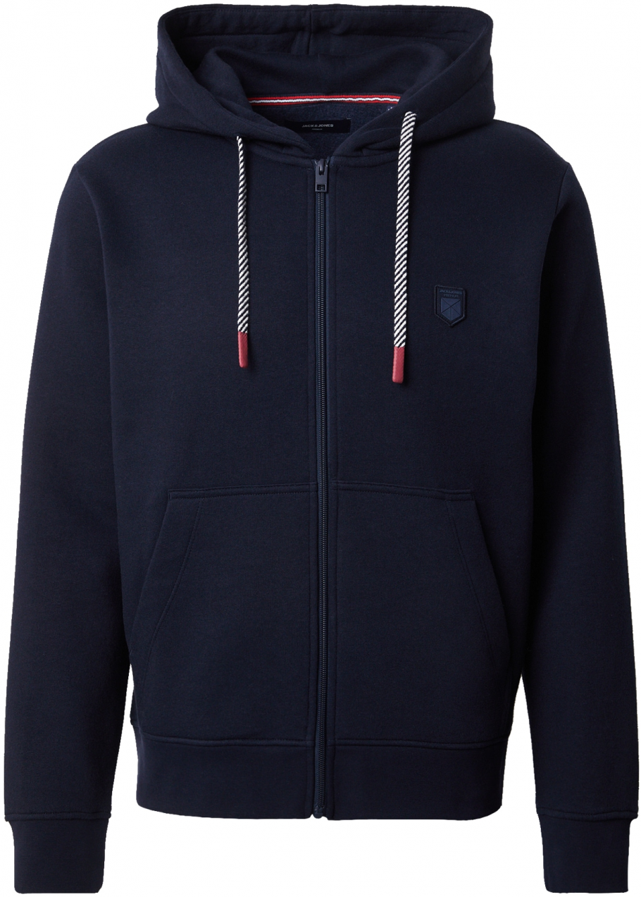 Jack & Jones Premium Tepláková bunda 'JPRBLURONALDO'  námornícka modrá