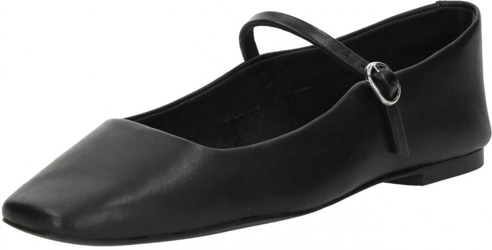 STEVE MADDEN Baleríny s ramienkom 'Maple'  čierna