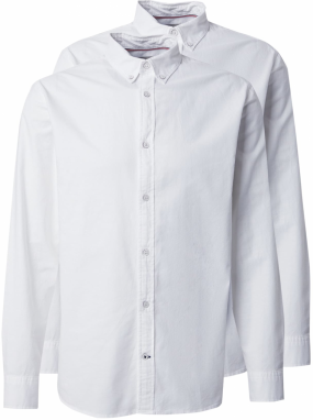 JACK & JONES Košeľa 'JJOXFORD'  biela
