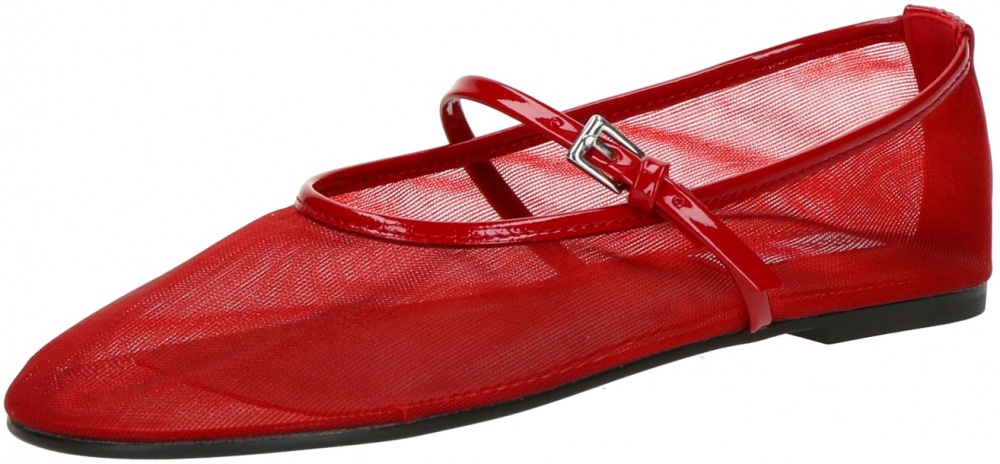 STEVE MADDEN Baleríny s ramienkom 'Mash'  čerešňová