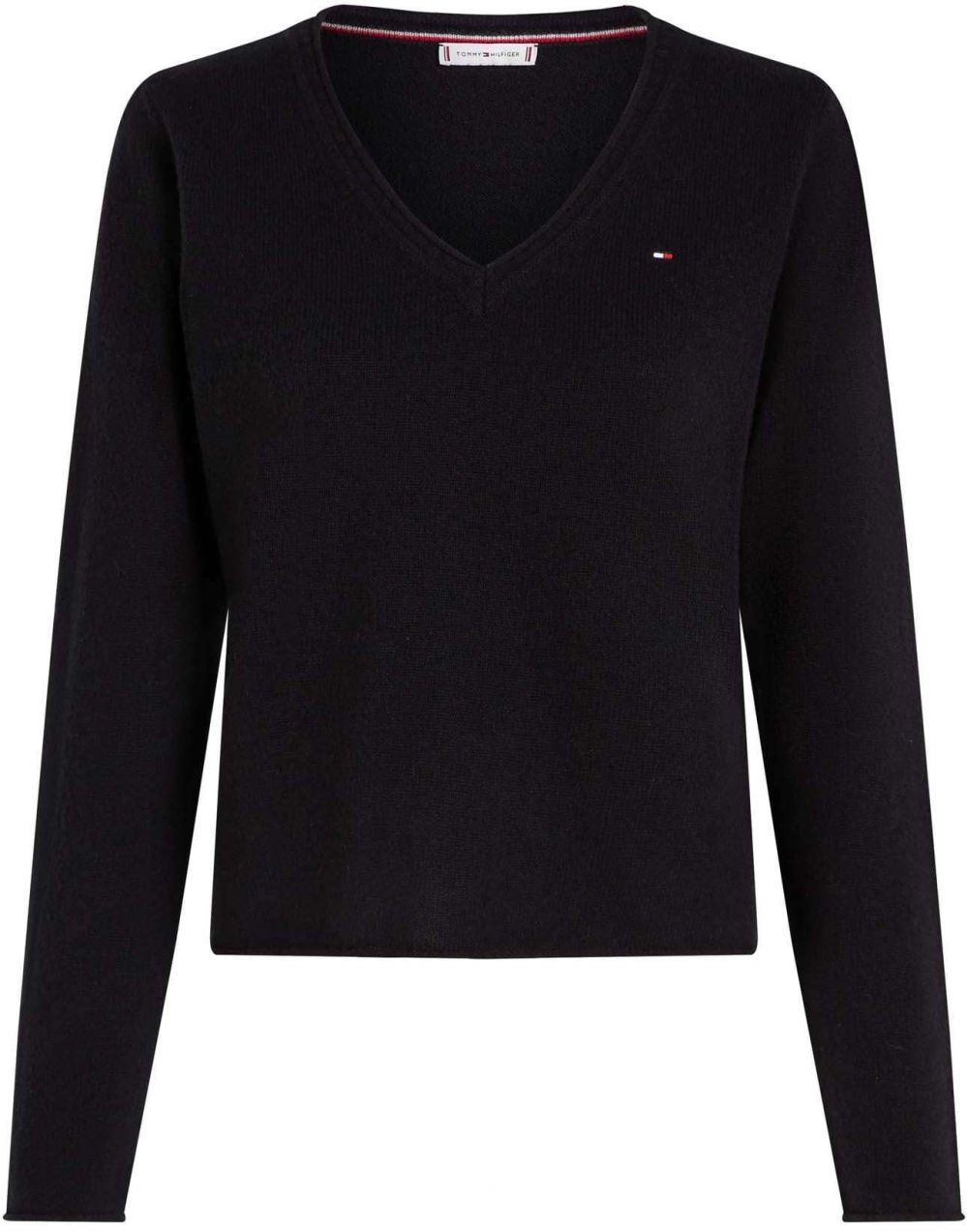 TOMMY HILFIGER Sveter  čierna