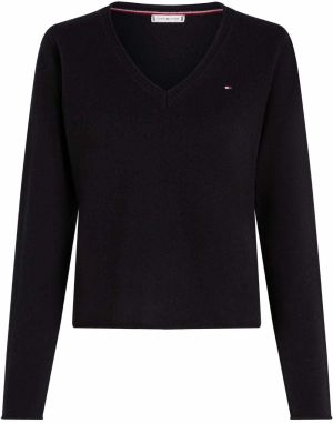 TOMMY HILFIGER Sveter  čierna