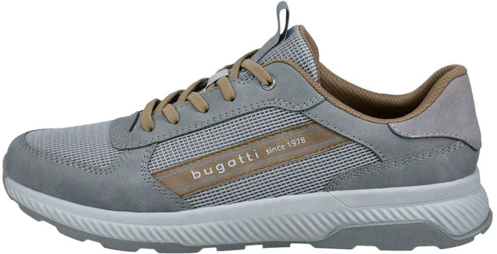 bugatti Nízke tenisky  sivá / tmavošedá
