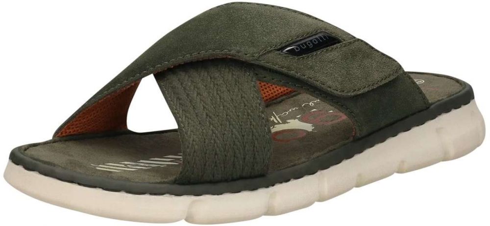 bugatti Šľapky  kaki