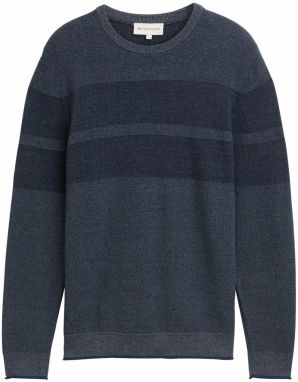 TOM TAILOR Sveter  indigo / modrá melírovaná