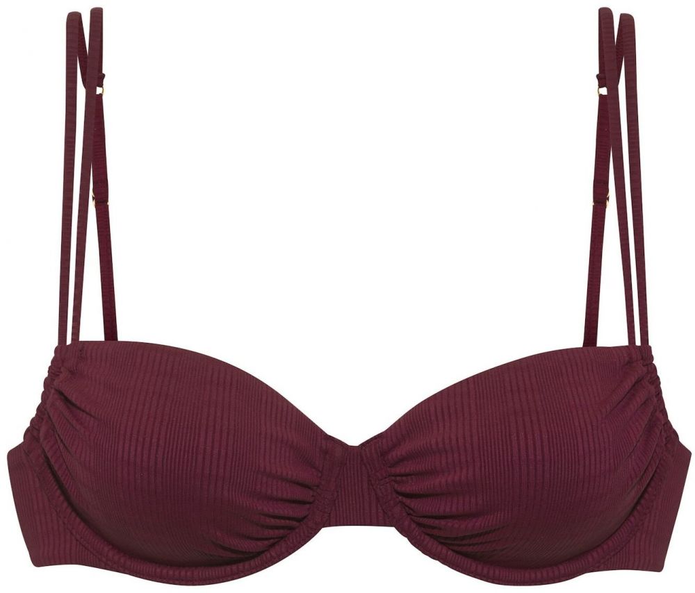 Copenhagen Studios Bikinový top  burgundská