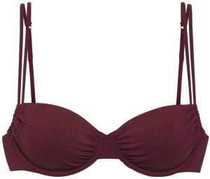 Copenhagen Studios Bikinový top  burgundská