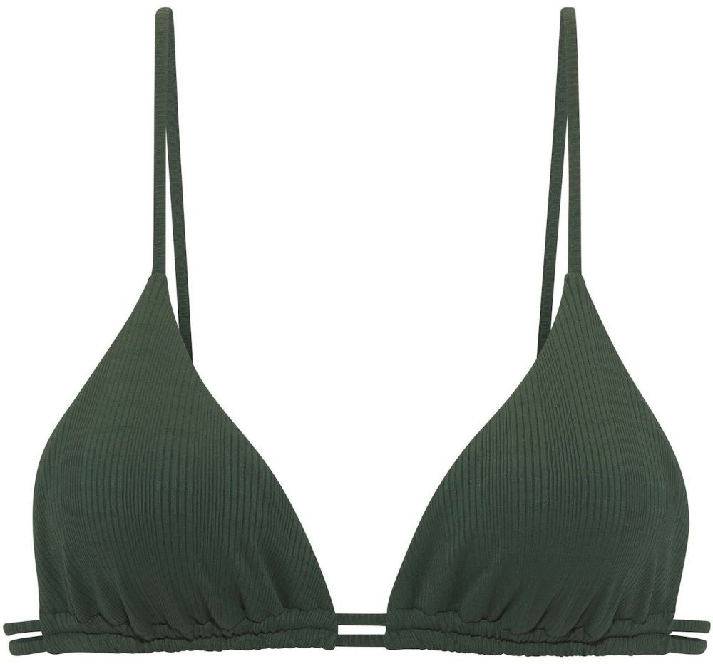 Copenhagen Studios Bikinový top  tmavozelená