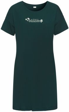 s.Oliver Nočná košieľka  mätová / tmavozelená / biela