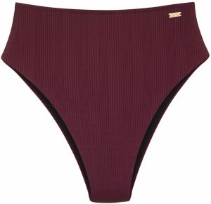 Copenhagen Studios Bikinové nohavičky  vínovo červená