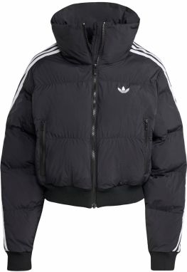 ADIDAS ORIGINALS Zimná bunda 'Adicolor'  čierna / biela