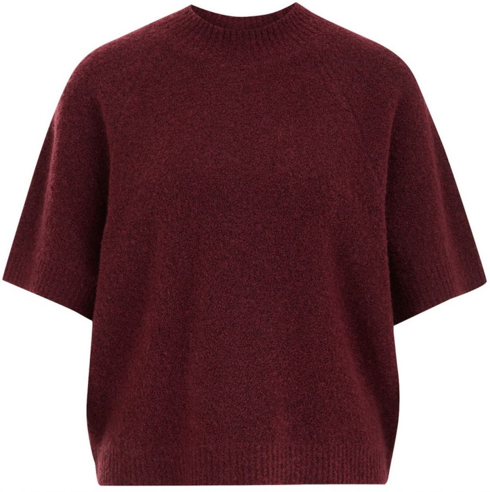 WE Fashion Top  burgundská / vínovo červená
