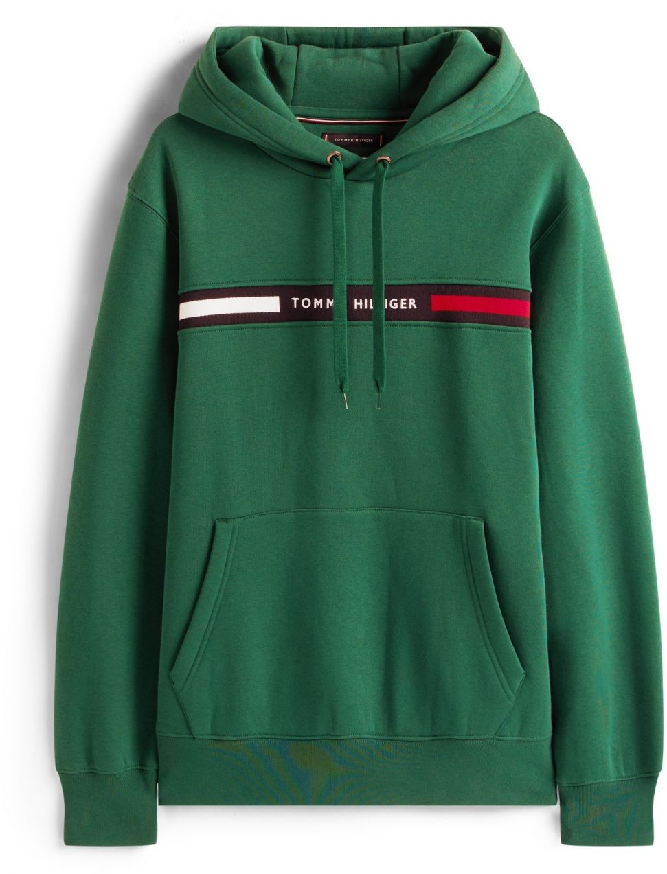 TOMMY HILFIGER Mikina  námornícka modrá / trávovo zelená / červená / biela