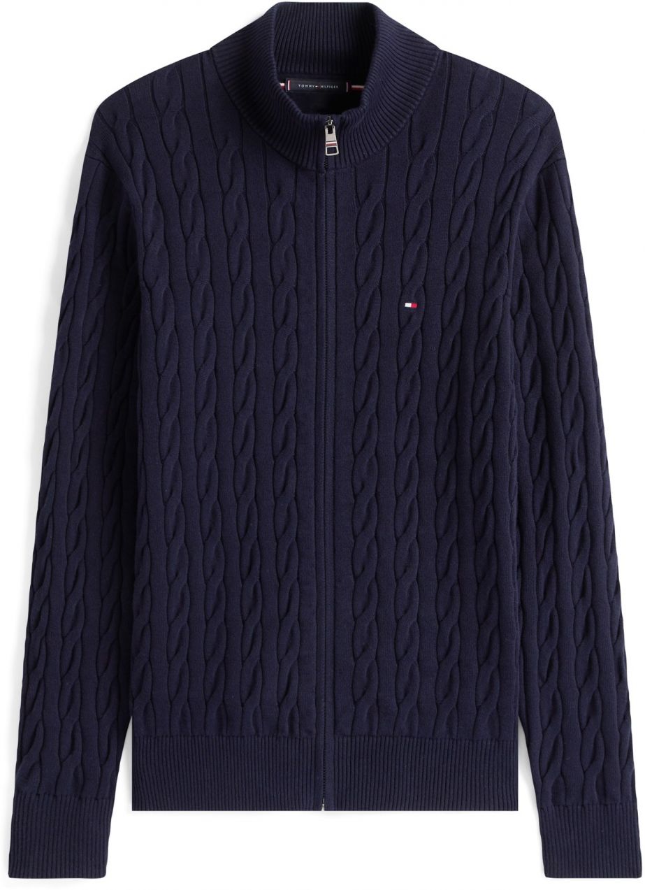 TOMMY HILFIGER Kardigán 'CLASSIC'  námornícka modrá