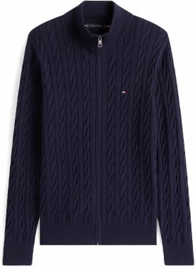 TOMMY HILFIGER Kardigán 'CLASSIC'  námornícka modrá