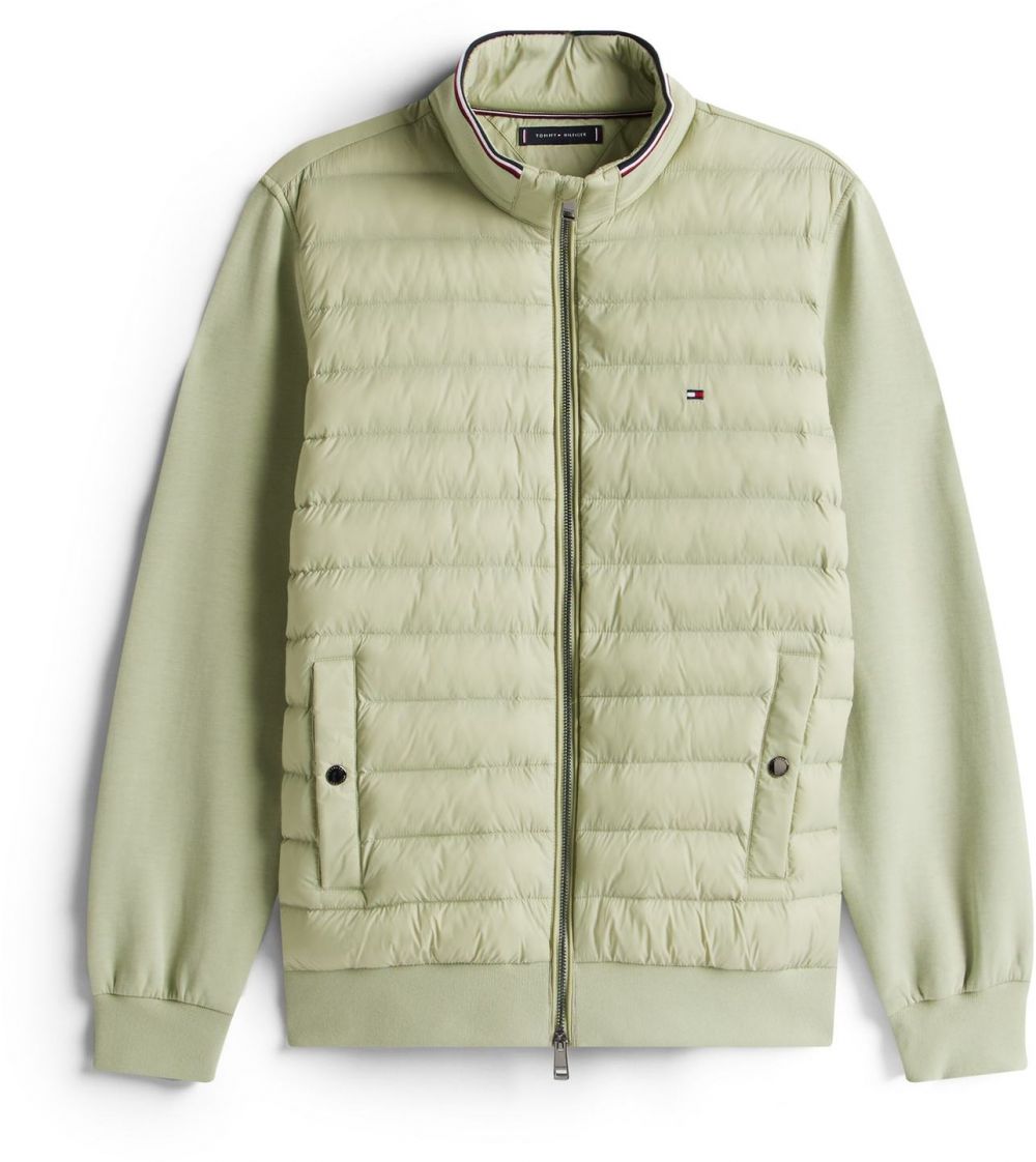 TOMMY HILFIGER Prechodná bunda 'ESS'  svetlozelená