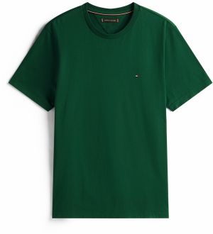 TOMMY HILFIGER Tričko 'ESS SEASONAL'  tmavozelená