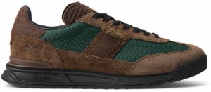 Polo Ralph Lauren Nízke tenisky 'VARICK'  hnedá / jedľová