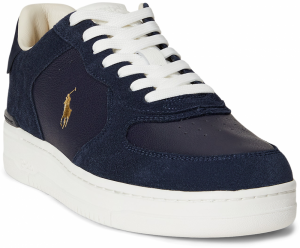 Polo Ralph Lauren Nízke tenisky 'MASTERS'  námornícka modrá / zlatá