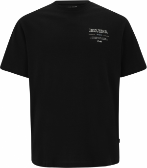 Jack & Jones Plus Tričko 'JJEURBAN EDGE STUDIO'  béžová / svetlomodrá / čierna / biela