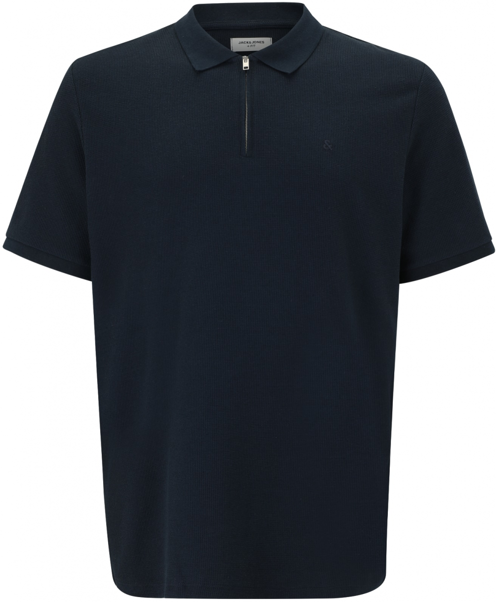 Jack & Jones Plus Tričko 'JJEAUSTIN'  tmavomodrá