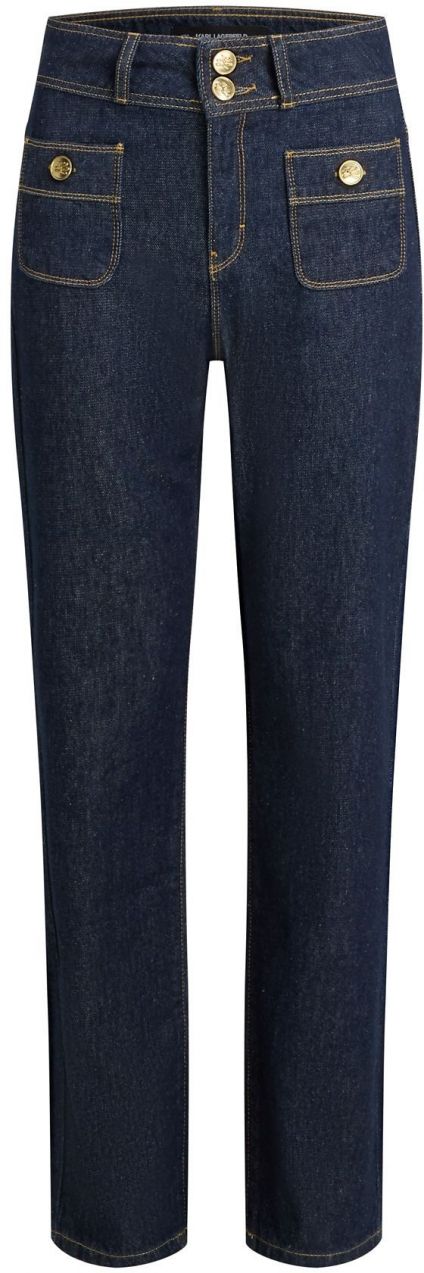 Karl Lagerfeld Džínsy  modrá denim