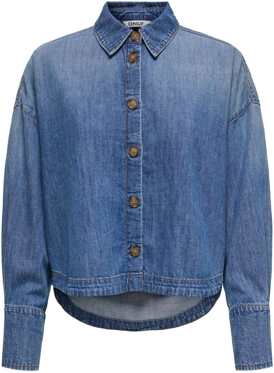 ONLY Blúzka 'ONLAIDA'  modrá denim