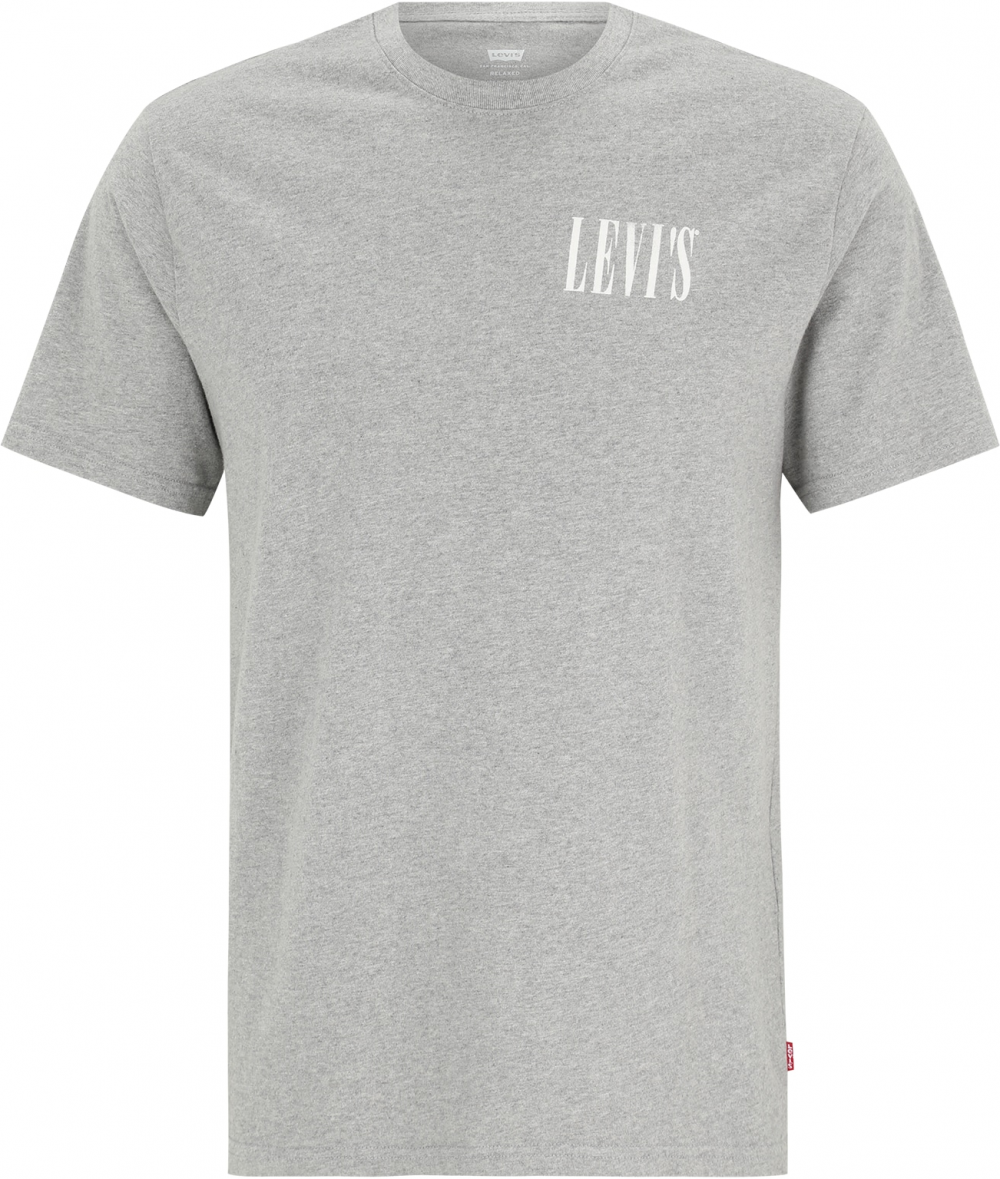 LEVI'S ® Tričko  sivá melírovaná / biela