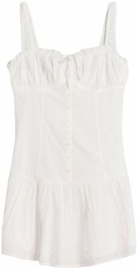 Bershka Letné šaty  biela