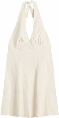 Bershka Šaty  svetlobéžová