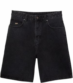 Pull&Bear Džínsy  čierny denim