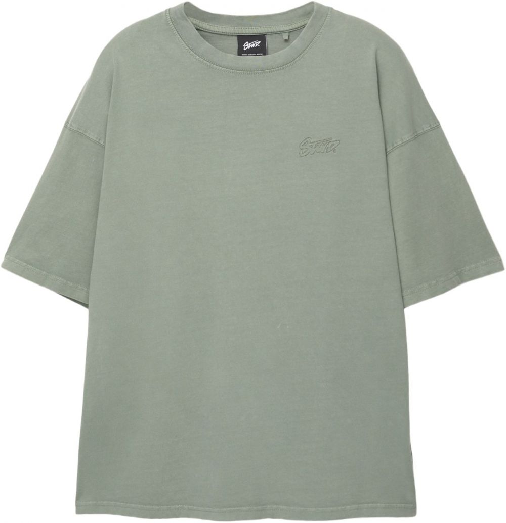 Pull&Bear Tričko 'STWD'  zelená