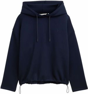 TOM TAILOR DENIM Mikina  tmavomodrá