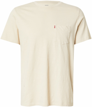 LEVI'S ® Tričko 'CLASSIC'  červená / prírodná biela
