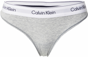 Calvin Klein Underwear Tangá  námornícka modrá / svetlosivá / sivá melírovaná / biela