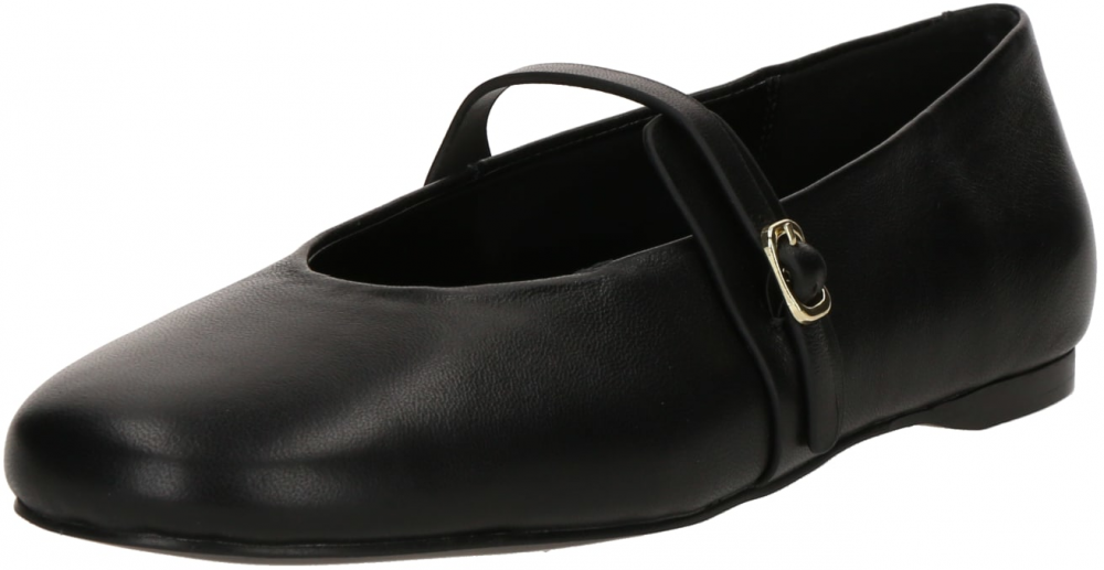 STEVE MADDEN Baleríny s ramienkom 'Rejoice'  čierna