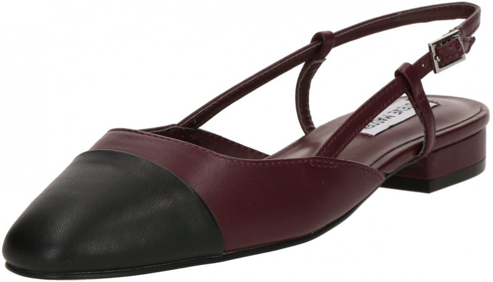 STEVE MADDEN Baleríny s ramienkom 'BELINDA'  vínovo červená / čierna