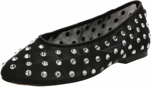 STEVE MADDEN Baleríny 'Viv'  čierna / priehľadná