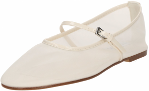 STEVE MADDEN Baleríny s ramienkom 'Mash'  biela ako vlna