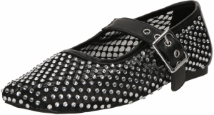 STEVE MADDEN Baleríny s ramienkom 'Marcela'  čierna
