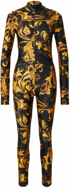 Versace Jeans Couture Overal  hnedá / zlatá žltá / čierna