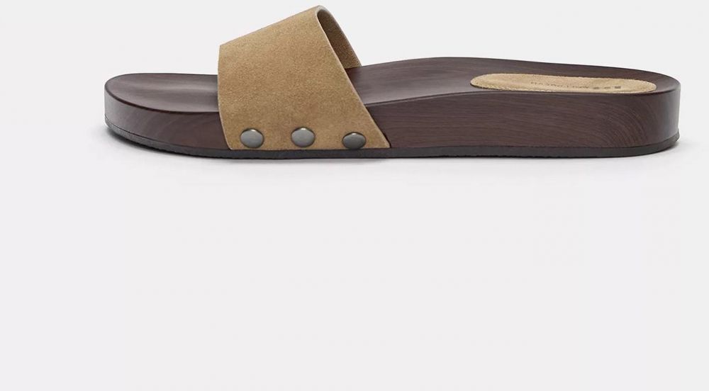 Pull&Bear Šľapky  svetlohnedá