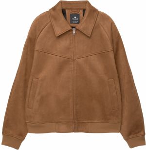 Pull&Bear Prechodná bunda  hnedá
