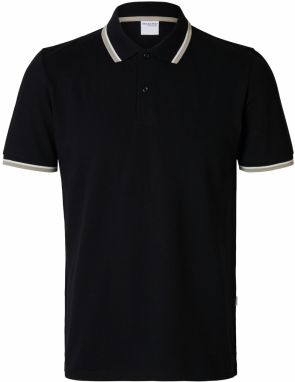 SELECTED Tričko 'SLHAtlas'  sivá / čierna