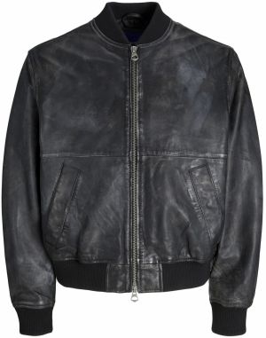 JACK & JONES Prechodná bunda  čierna