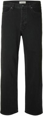 SELECTED Džínsy  čierny denim