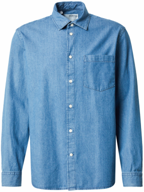 SELECTED Košeľa 'REGCARLO'  modrá denim