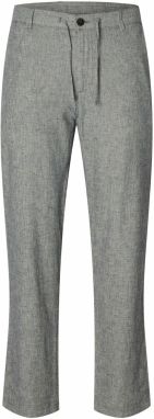 SELECTED Chino nohavice ' Brody '  sivá