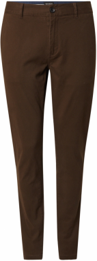 SCOTCH & SODA Chino nohavice 'Seasonal Core - Mott'  hnedá